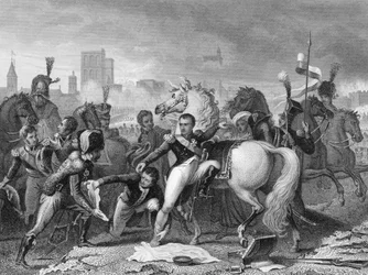 Napoleone ferito nell